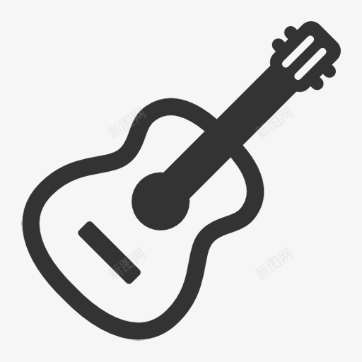 吉他图标png_新图网 https://ixintu.com 吉他