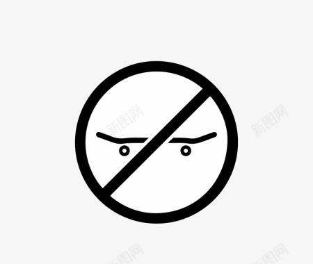 禁止滑板图标图标