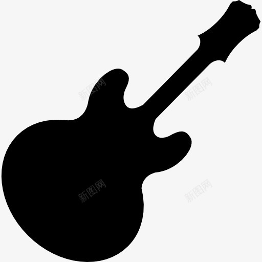 古典吉他图标png_新图网 https://ixintu.com 古典吉他 吉他 吉他的剪影 声学 声学吉他 音乐