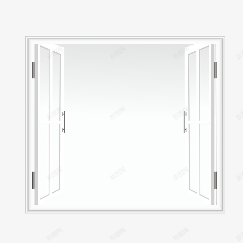 窗户白色的摆设png免抠素材_新图网 https://ixintu.com 摆设 白色 空白 窗户