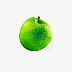酸苹果水果苹果片高清图片