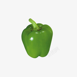 水果椒绿色肉椒甜椒产品实物高清图片