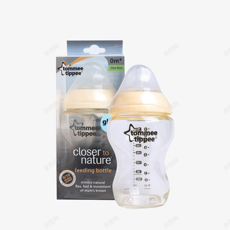 汤美天地奶瓶png免抠素材_新图网 https://ixintu.com 产品实物 婴儿玻璃奶瓶 新生儿奶瓶