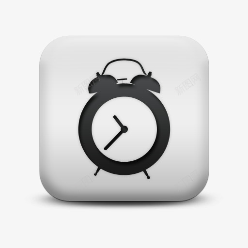 不光滑的白色的广场图标业务时钟png_新图网 https://ixintu.com business clock icon matte sc square white 不光滑的 业务 图标 广场 时钟 白色的