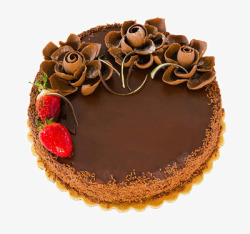 特色巧克力蛋糕素材