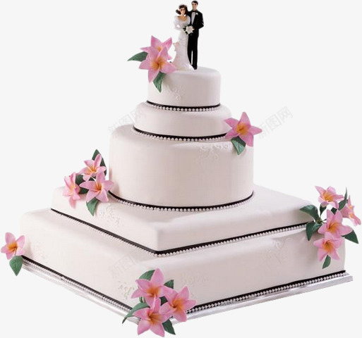 产品实物结婚蛋糕png免抠素材_新图网 https://ixintu.com 喜庆 结婚 蛋糕