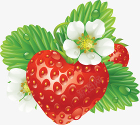 草莓png免抠素材_新图网 https://ixintu.com 水果 红色 草莓 草莓鼻