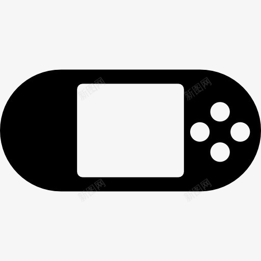 PSP主机图标png_新图网 https://ixintu.com 便携式视频游戏 技术 游戏机 视频游戏
