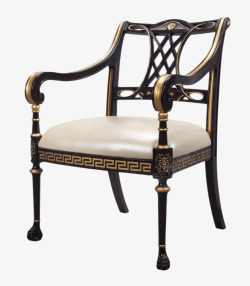 中国风的复古的椅子素材