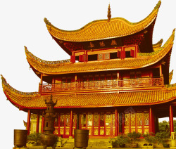 岳阳古典中国建筑之岳阳楼高清图片