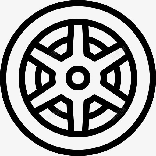 wheelicon图标png_新图网 https://ixintu.com 轮胎