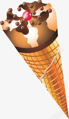 卡通冰淇淋食物图标图标
