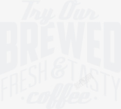 咖啡店字体设计咖啡英文字体图标高清图片
