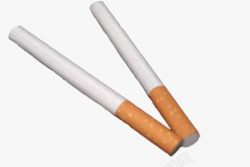 烟卷两根香烟高清图片
