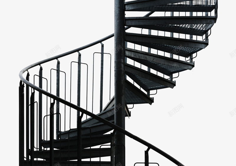 室外螺旋形旋转楼梯png免抠素材_新图网 https://ixintu.com 室外设施 建筑物 旋转楼梯 步梯 盘旋楼梯 螺旋形
