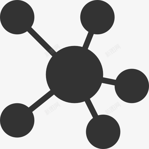 mindmapicon图标png_新图网 https://ixintu.com 分子 分子元素 分子示意图 原子