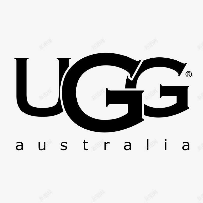 UGG品牌logo标志图标png_新图网 https://ixintu.com logo 品牌 标志 雪地靴 鞋