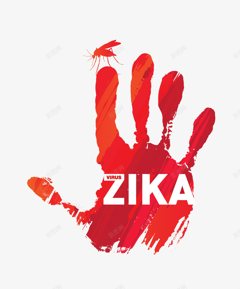 ZIKA病毒标识图标png_新图网 https://ixintu.com ZIKA病毒标识 zika 标识 病毒 矢量病毒标识 矢量蚊子 血液