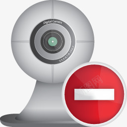 网络摄像头删除shineiconset图标png_新图网 https://ixintu.com remove webcam 删除 网络摄像头