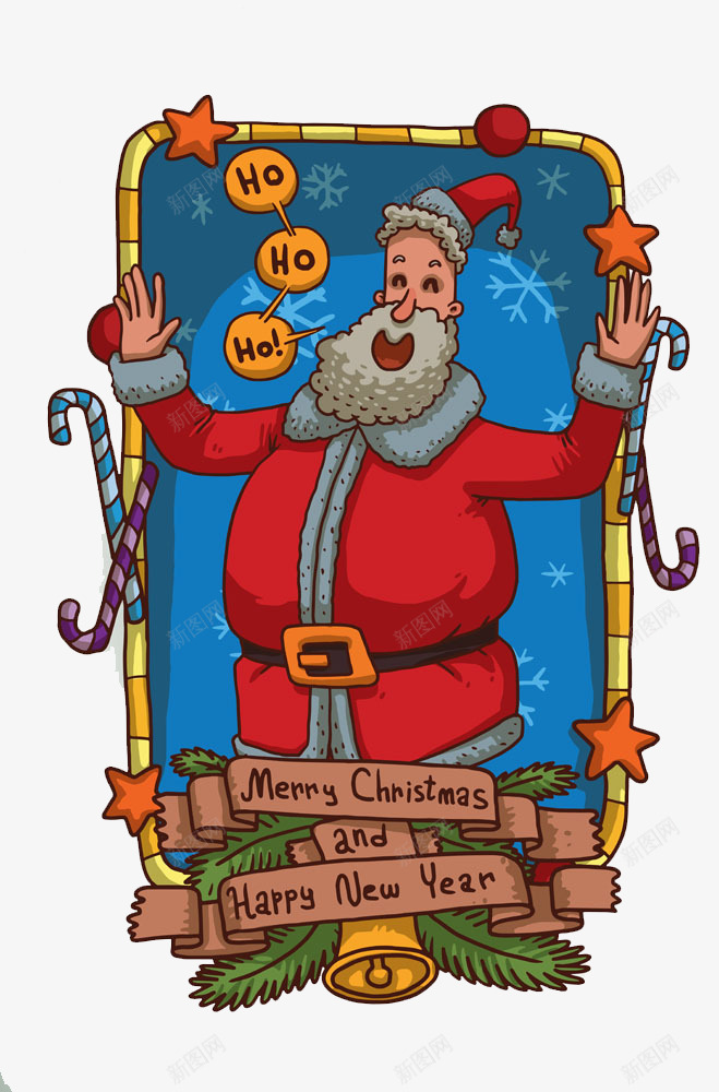开心的圣诞老人png免抠素材_新图网 https://ixintu.com 卡通圣诞老人 可爱圣诞老人 圣诞 圣诞礼物 圣诞老人 圣诞节 开心 红色圣诞老人 红色圣诞节 送礼的老人 高新