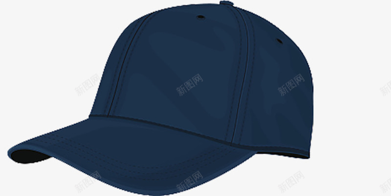 深蓝色鸭舌帽png免抠素材_新图网 https://ixintu.com 小蓝帽 帽子 深蓝色 蓝色 蓝色帽子 鸭舌帽
