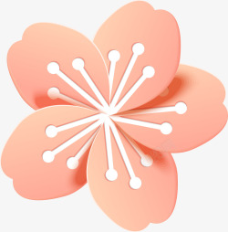 时尚镂空花卉剪纸中国古典花朵剪纸高清图片