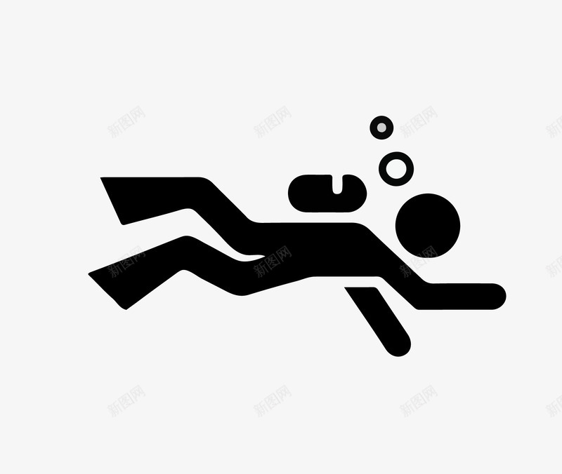 潜水运动图标png_新图网 https://ixintu.com icon 下水 人物 卡通 图标 图案 手绘 跳板 跳水 跳水台 跳水运
