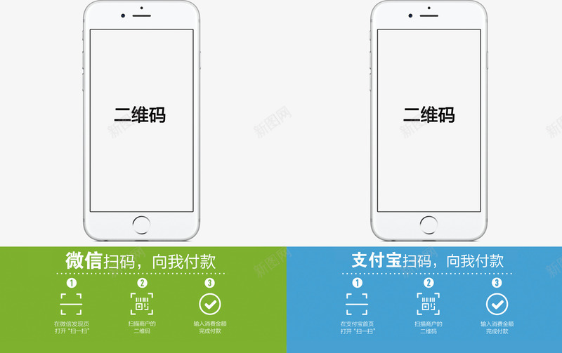 扫码支付png免抠素材_新图网 https://ixintu.com 二维码 二维码付款 付款区 扫码付款 扫码支付
