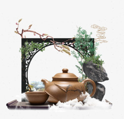 阑珊茶文化高清图片