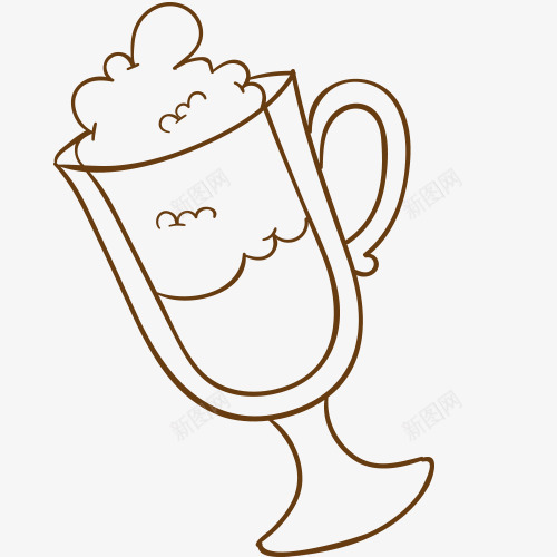 食品容器休闲咖啡杯子果png免抠素材_新图网 https://ixintu.com 休闲 咖啡 杯子 果汁 线条 食品容器