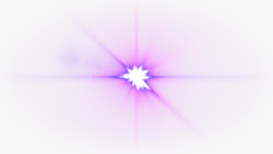 彩色紫光光束psd素材