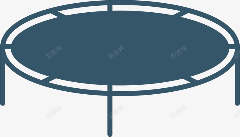 蹦蹦床图标矢量图ai_新图网 https://ixintu.com 体育运动 体育项目 儿童乐园 图标icon 室内运动 弹跳床 游乐园 矢量图 蹦床 蹦蹦床