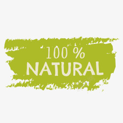 健康有机食品英文标签绿色自然有机食品标签矢量图高清图片