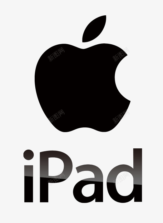 苹果黑色LOGO图标psd_新图网 https://ixintu.com LOGO iPad 苹果 苹果LOGO 苹果图标 黑色PNG