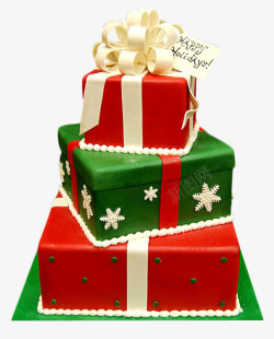 甜品圣诞矢量素材圣诞礼物蛋糕高清图片