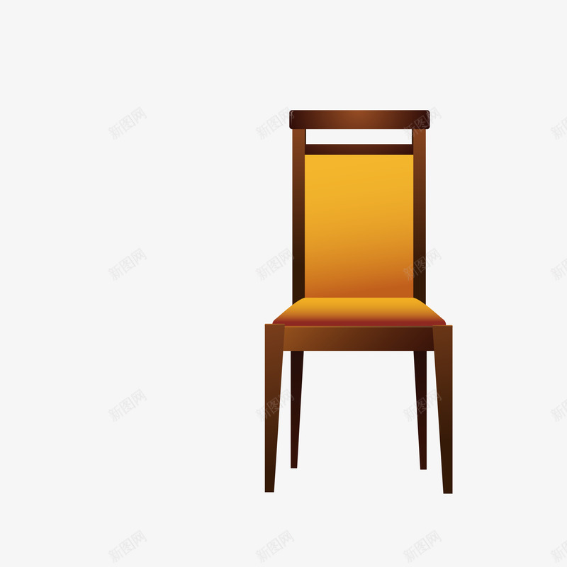 手绘彩色椅子png免抠素材_新图网 https://ixintu.com png免抠图 创意 卡通 家居 手绘 时尚 椅子 生活 黄色