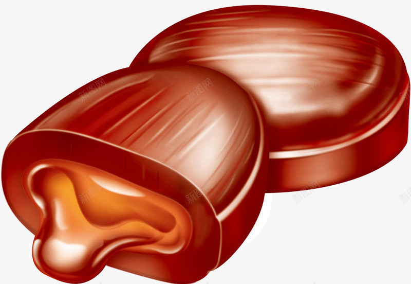 夹心糖果psd免抠素材_新图网 https://ixintu.com 夹心糖 夹心糖果 巧克力 甜食