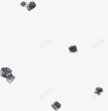 黑色正方形冰块背景png免抠素材_新图网 https://ixintu.com 冰块 正方形 素材 背景 黑色