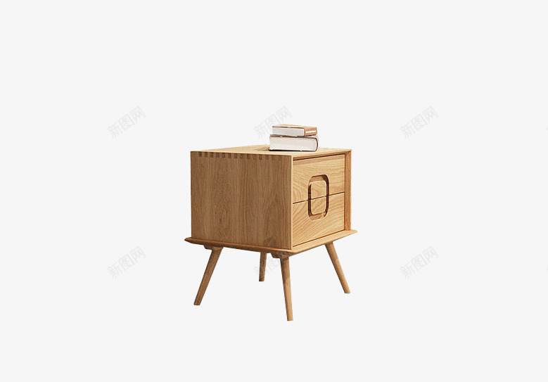 室内家具png免抠素材_新图网 https://ixintu.com 家居 方形 木质 柜子