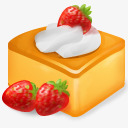 蛋糕草莓奶油Cakeicons图标png_新图网 https://ixintu.com Cake Cream Strawberry 奶油 草莓 蛋糕
