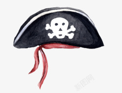 一顶帽子海盗帽子高清图片