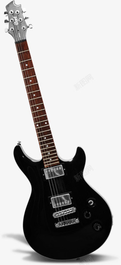 鑸炲彴鐏黑色吉他高清图片