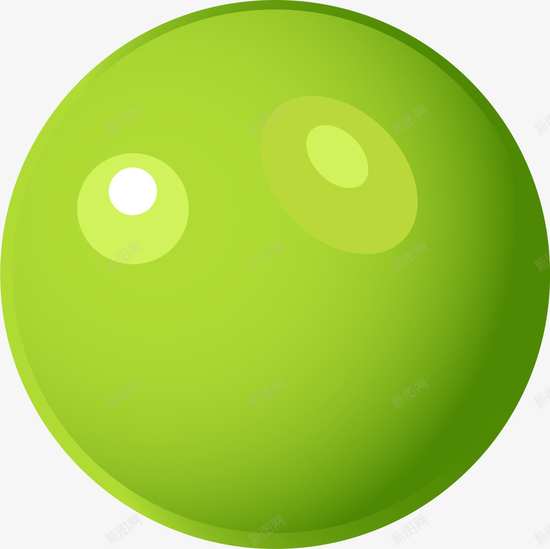 绿色清新圆球png免抠素材_新图网 https://ixintu.com 水滴 液体 清新珠子 简约圆球 绿色圆圈 闪耀水珠
