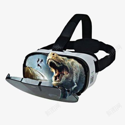虚拟现实体验png免抠素材_新图网 https://ixintu.com VR VR世界 VR技术 VR眼镜 科技 虚拟现实眼镜