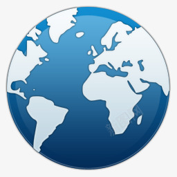 卡通地球图标图标