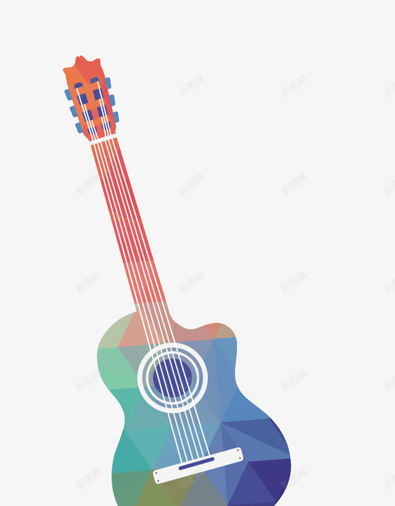 木吉他png免抠素材_新图网 https://ixintu.com 几何吉他 吉他 吉他图片 新图网 木吉他 炫彩吉他