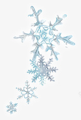 创意合成蓝色的雪花造型png免抠素材_新图网 https://ixintu.com 创意 合成 蓝色 设计 造型 雪花