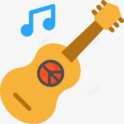 吉他图标png_新图网 https://ixintu.com 乐器 乐队 吉他 吉他社海报 弗拉门戈 弦乐器 民谣 西班牙吉他 音乐 音乐和多媒体