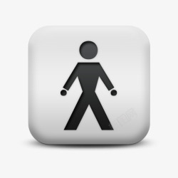白衬衣男人磨砂白广场图标人东西人男人人高清图片