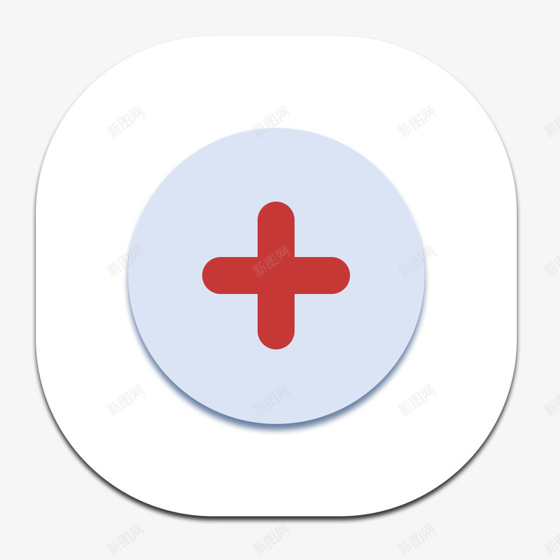 红色十字立体化ICON图标psd_新图网 https://ixintu.com 凸起图标 凹凸立体效果 图标设计 按钮 标志 标识 界面设计 立体化 立体图标 红色十字